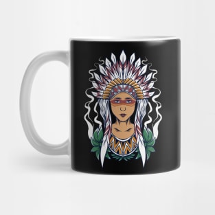 Indian nature girl Mug